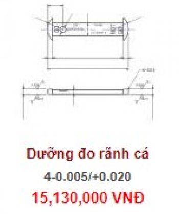 Dưỡng đo rãnh cá 